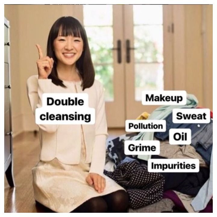 Double cleansing meme (Source: Instagram | @le.cultureclub)