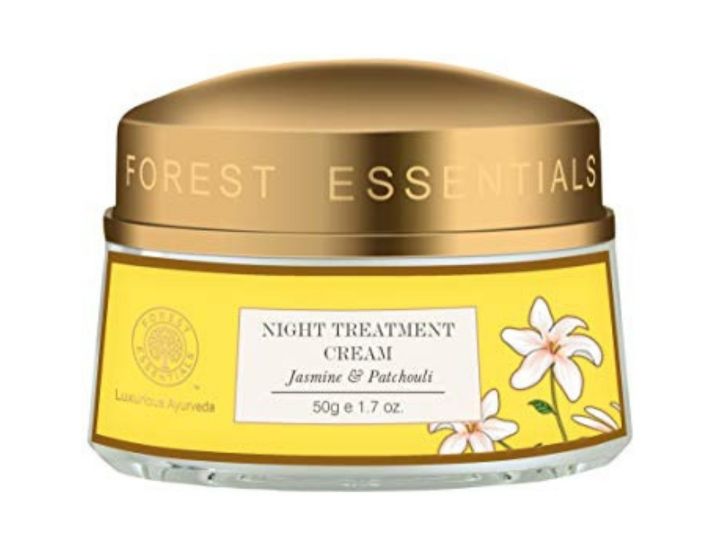 Forest Essentials Night Treatment Cream Jasmine & Patchouli | (Source: www.forestessentials.com)