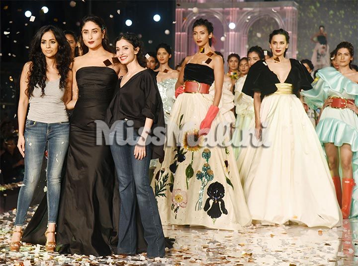Kareena Kapoor Khan for Gauri & Nainika at Lakme Fashion Week WF'19 in Mumbai | Source: Yogen Shah