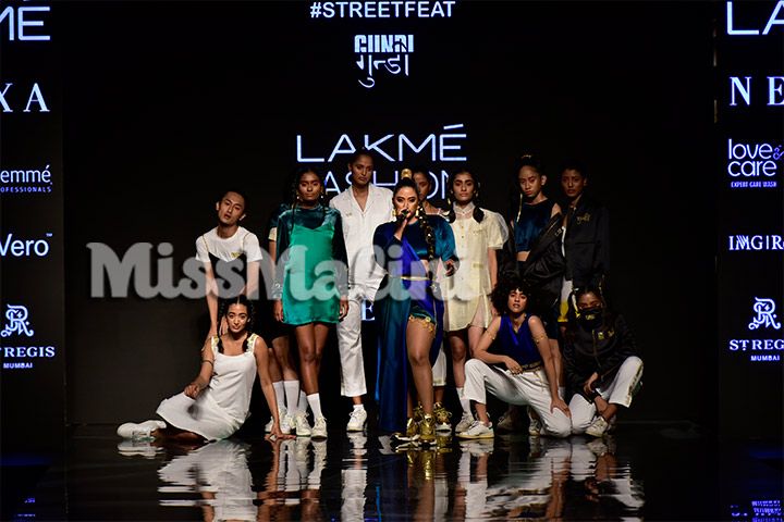 Raja Kumari for Gundi Studios at Lakme Fashion Week WF'19 in Mumbai | Source: Viral Bhayani