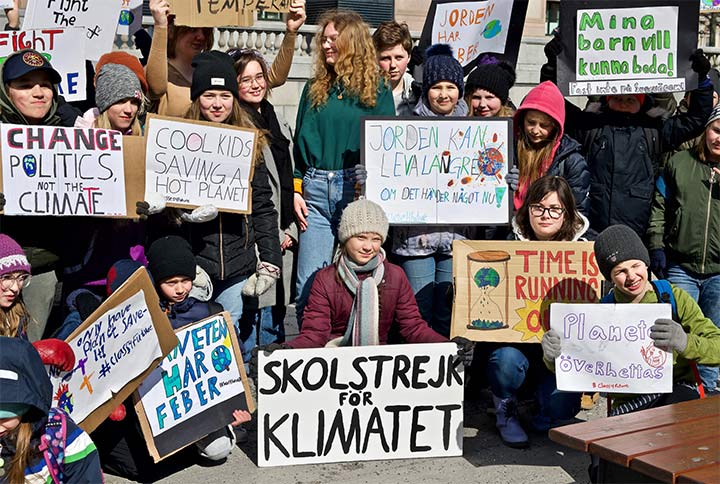 #FridaysForFuture: School Students Around The World Strike Against Climate Change
