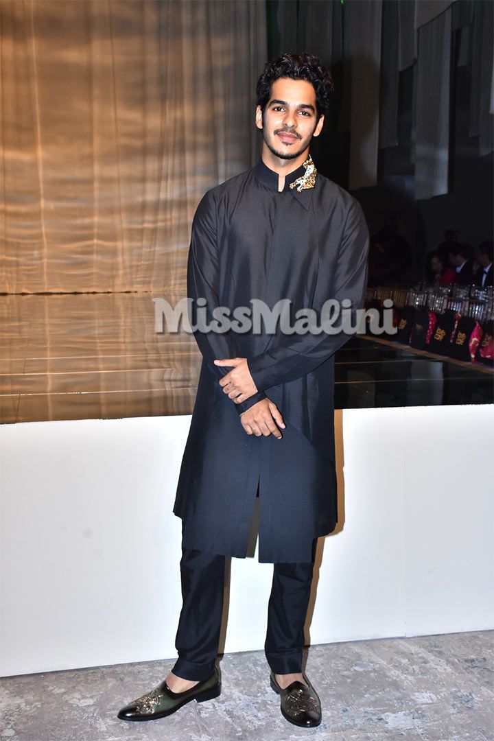 Ishaan Khattar at Manish Malhotra's Show at Lakme Fashion Week WF 19 in Mumbai | Source: Yogen Shah