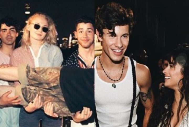 VIDEO: Nick Jonas, Joe Jonas & Sophie Turner Urge Shawn Mendes & Camilla Cabello To Kiss During Their VMA Performance