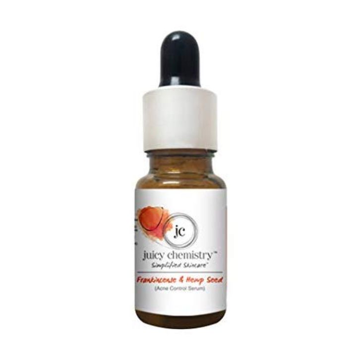 Juicy Chemistry Frankincense & Hemp Seed Serum | (Source: www.amazon.in)
