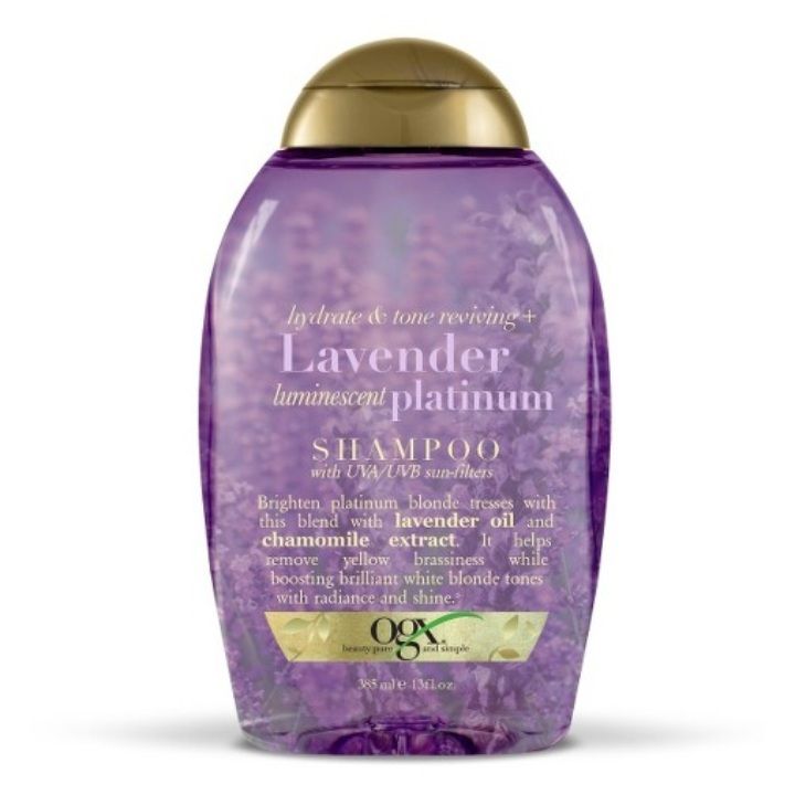 OGX Hydrate and Tone Reviving Lavender Shampoo | (Source: www.nykaa.com)