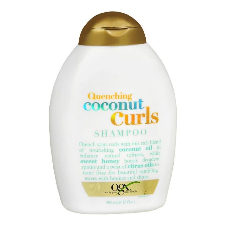 OGX Quenching + Coconut Curls Shampoo| (Source: www.walgreens.com)