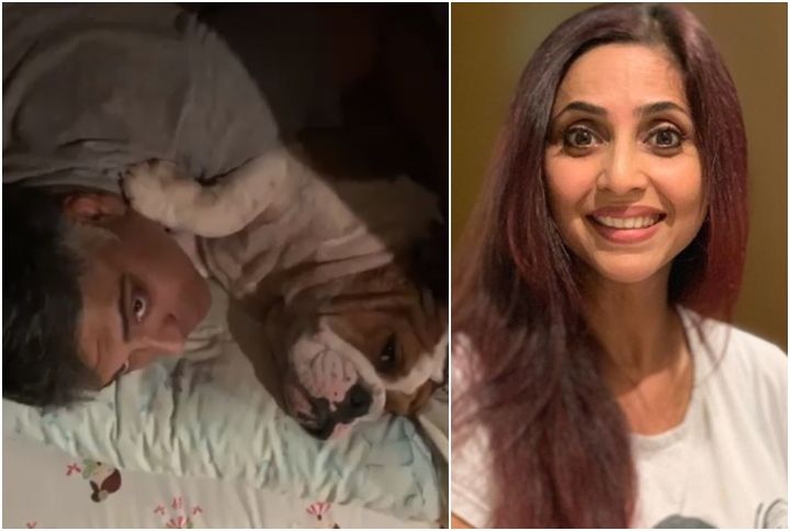 Ram Kapoor Shares A Video With His Dog Saying His Wife Gautami Is Jealous Of Their Love