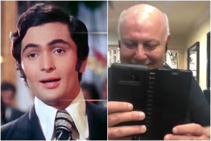 Video: Rishi Kapoor’s Russian Fan Plays ‘Main Shayar Toh Nahin’ After Seeing Him In A NYC Salon