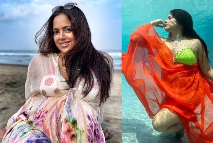 PHOTO: Sameera Reddy Shares The First Picture Of Her Baby Girl!