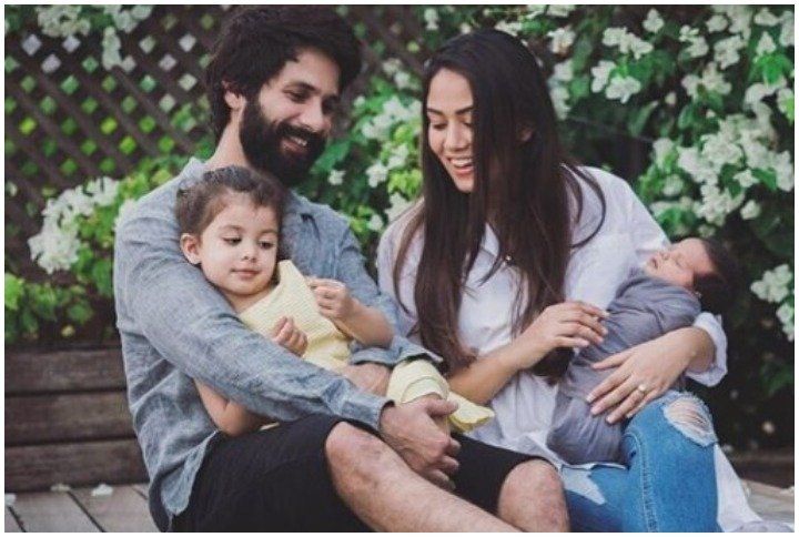 Shahid Kapoor, Misha Kapoor, Mira Kapoor and Zain Kapoor (Source: Instagram | @mira.kapoor)