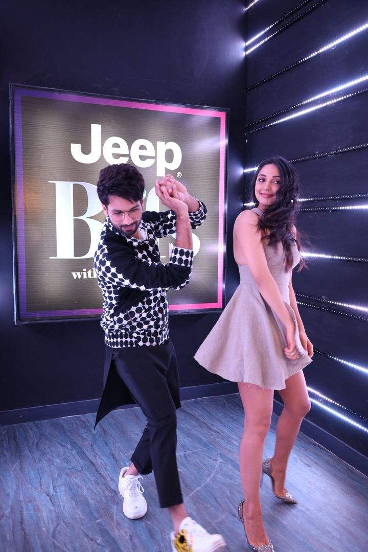 Shahid Kapoor and Kiara Advani