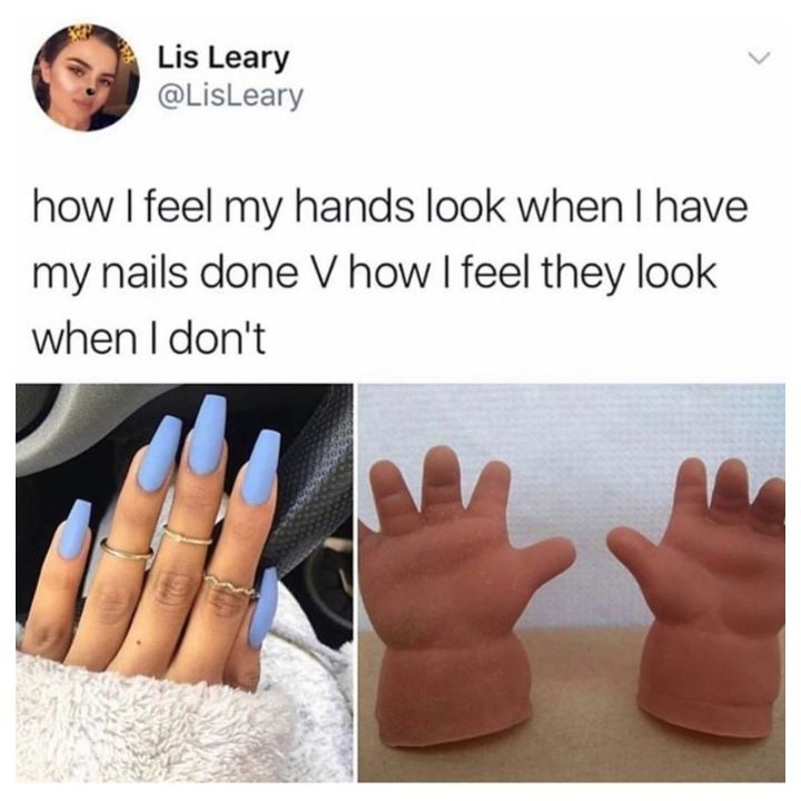(Source: Twitter | @LisLeary) Healthy Nails
