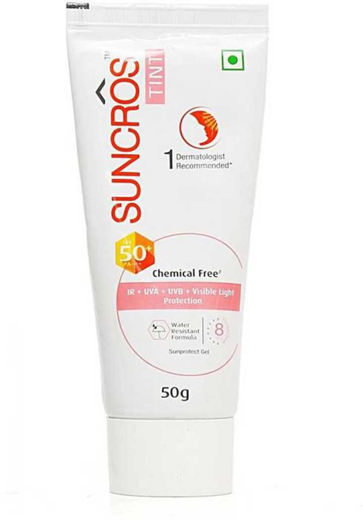 Suncros Tint Water Resistant Sunprotect Gel