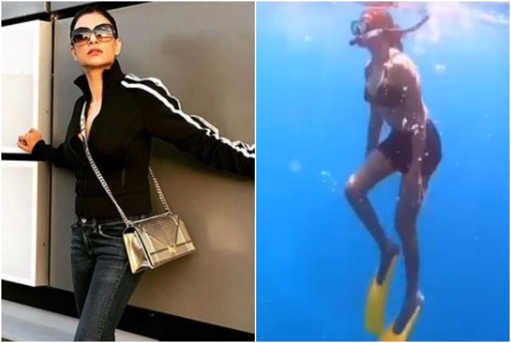 Videos: Sushmita Sen Learns To Skin Dive at 43