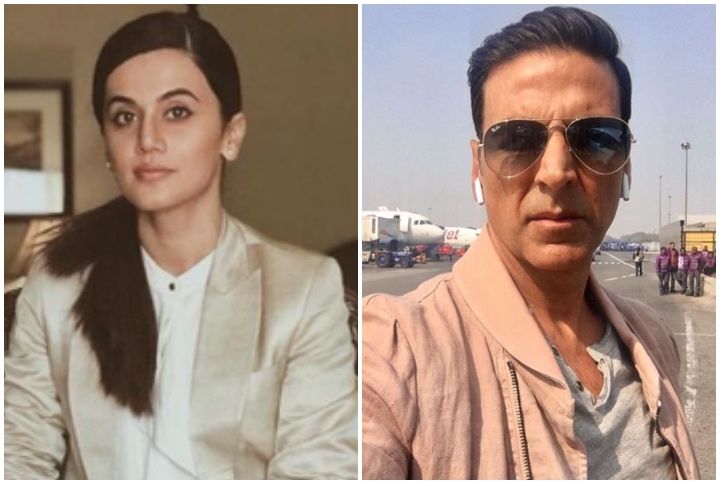 Taapsee Pannu Jokes About Akshay Kumar’s Latest Forbes Listing