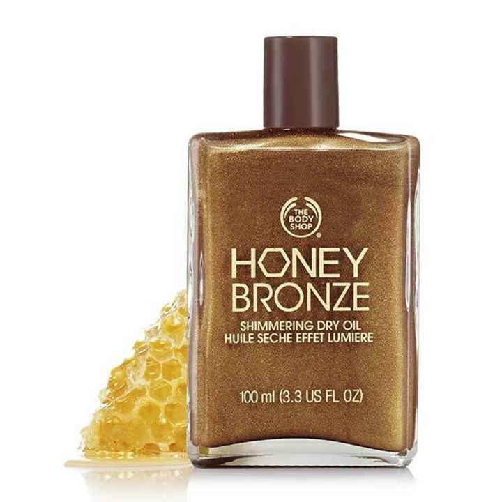 The Body Shop Honey Bronze Shimmering Dry Oil | Source: The Body Shop