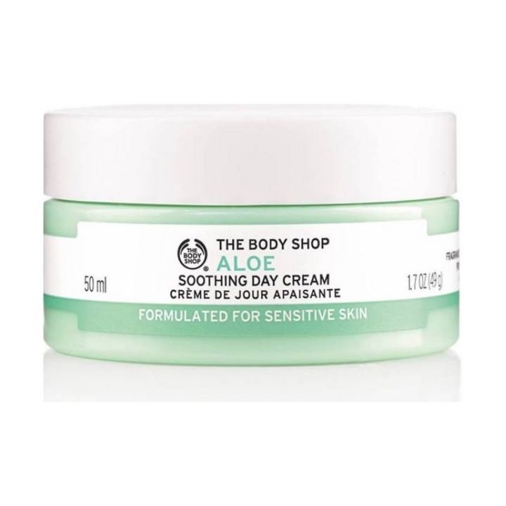 The Body Shop Soothing Day Cream | (Source: www.thebodyshop.com)