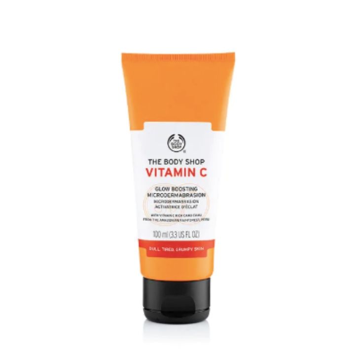The Body Shop Vitamin C Microdermabrasion for glowing skin