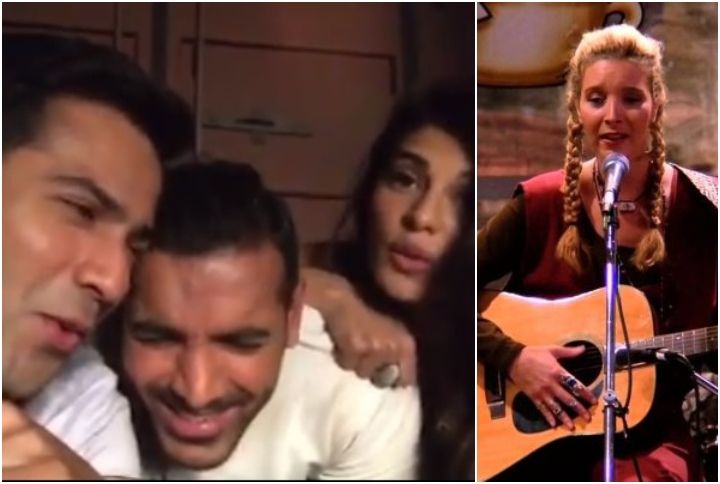 Video: Varun Dhawan, Jacqueline Fernandez &#038; John Abraham’s Twist To Phoebe’s ‘Smelly Cat’ Is Hilarious