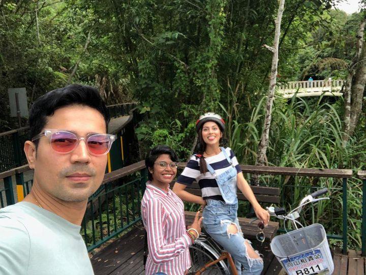 Sumeet Vyas and Ekta Kaul in Taiwan