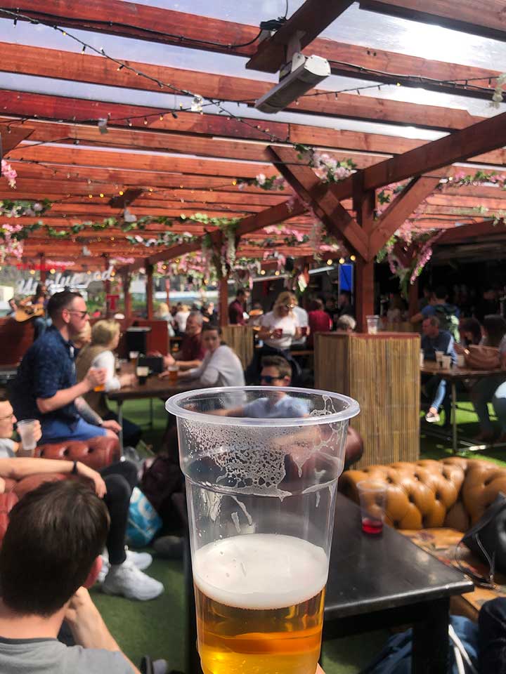 Festival Village on Princes Street, Edinburgh