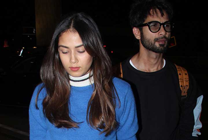 Mira Rajput and Shahid Kapoor