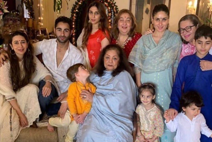 In Photos: Taimur Ali Khan Celebrates Ganesh Chaturthi With His Family