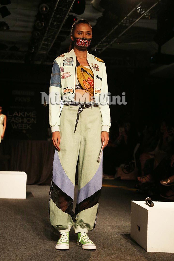 FKNS By Narendra Kumar at Lakme Fashion Week WF'19 in Mumbai | Source: Yogen Shah