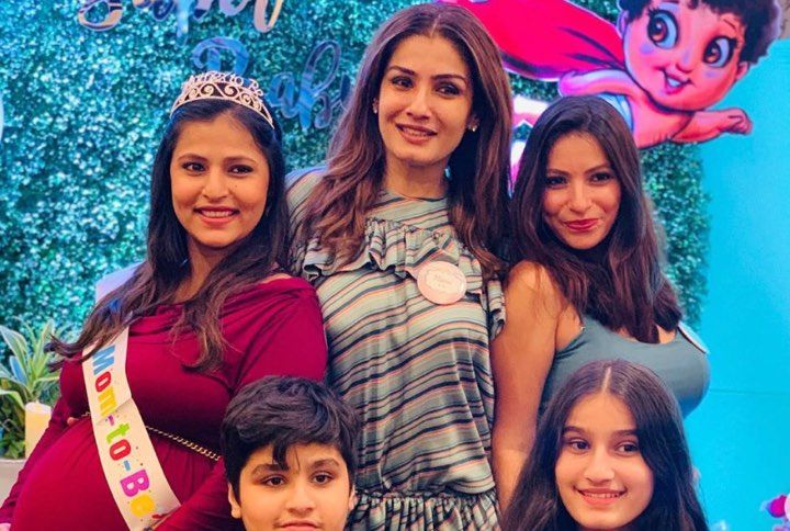 Raveena Tandon Hosts A Baby Shower For Her Daughter Chhaya