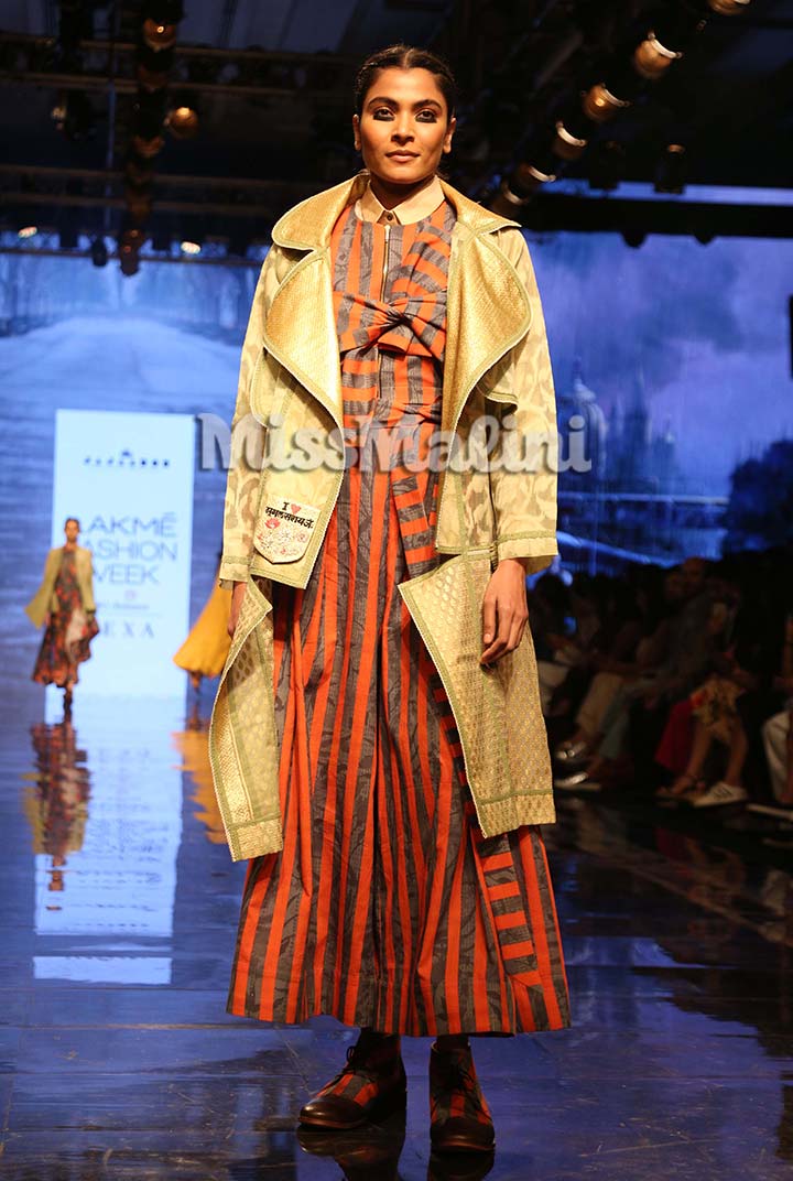 Jajaabor at Lakme Fashion Week WF'19 in Mumbai | Source: Yogen Shah