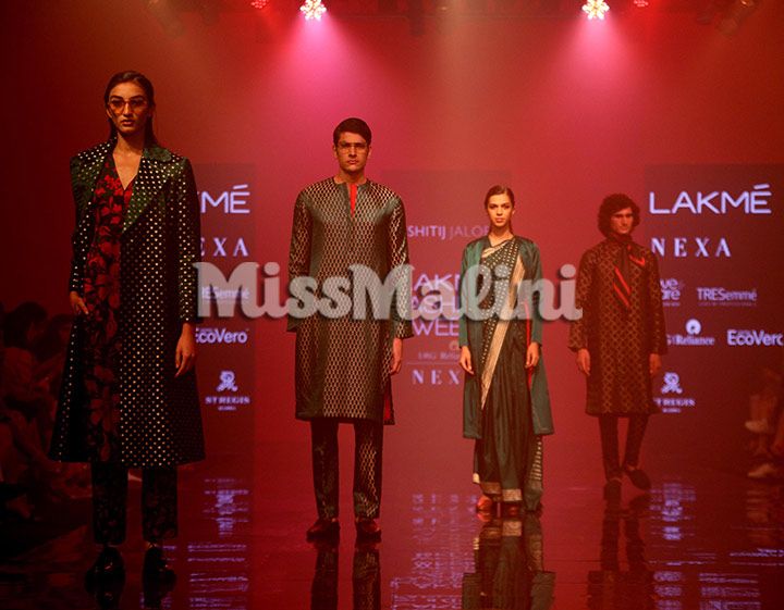 Kshitij Jalori at Lakme Fashion Week WF'19 in Mumbai | Source: Yogen Shah