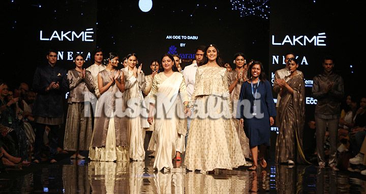 Mrunal Thakur For Aavaran Udaipur at Lakme Fashion Week WF'19 in Mumbai | Source: Yogen Shah