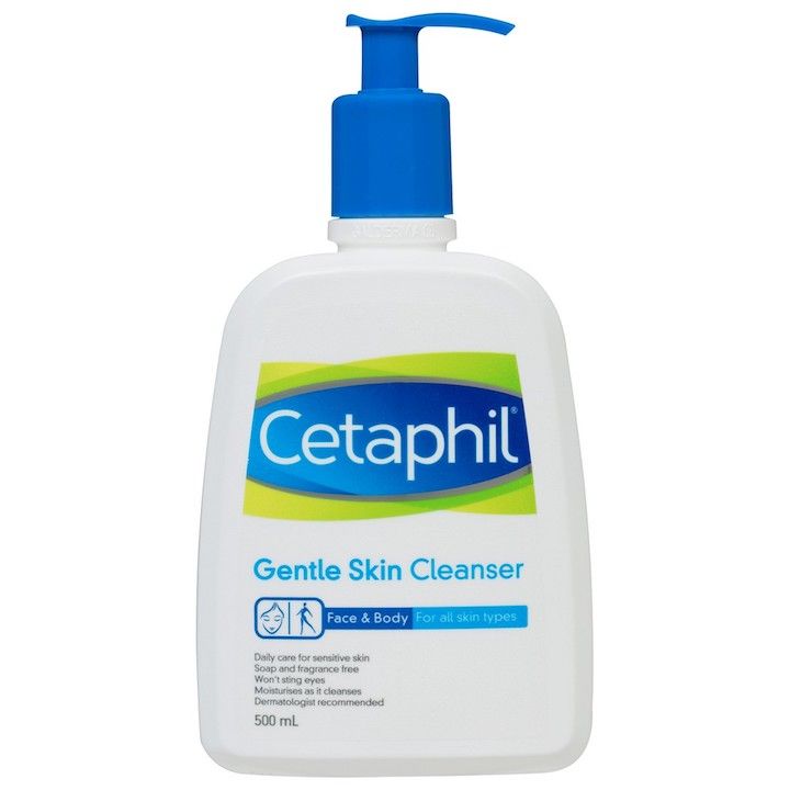 Cetaphil Gentle Skin Cleanser Skincare Products | (Source: Cetaphil)