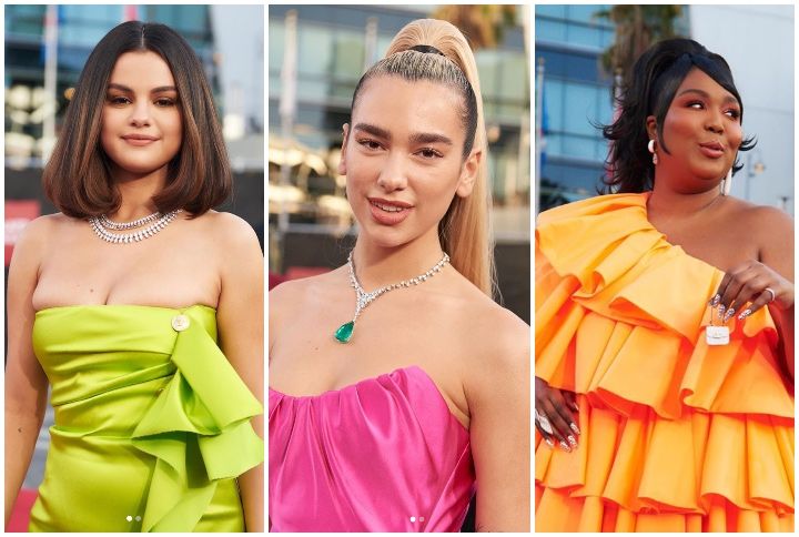 9 Of The Coolest Neon &#038; Shimmer Outfits Spotted On The AMA’19 Red Carpet
