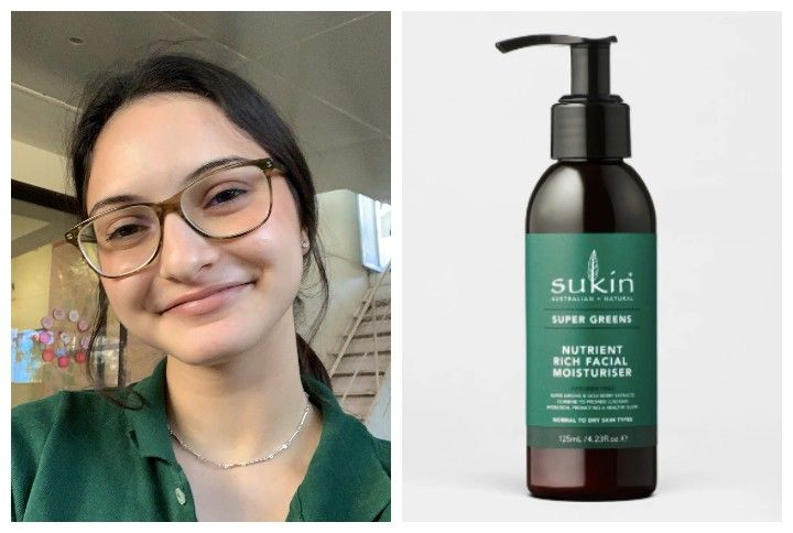 Aryana Dalal, Sukin Nutrient Rich Facial dry skin Moisturiser | (Source: www.sukinsnaturals.com)