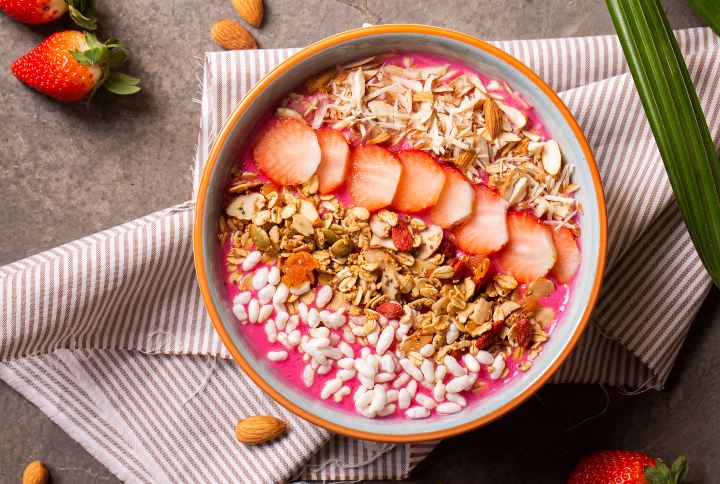 Start Your Day With This Easy Strawberry Smoothie Bowl Recipe