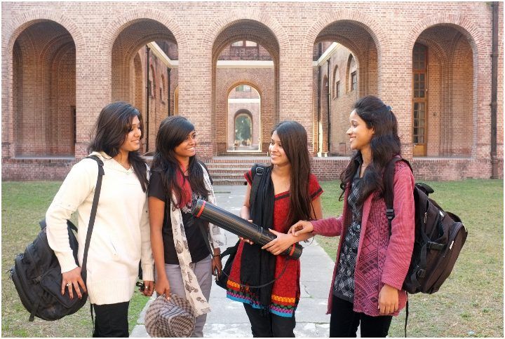 Group of female university students by Intellistudies | www.shutterstock.com