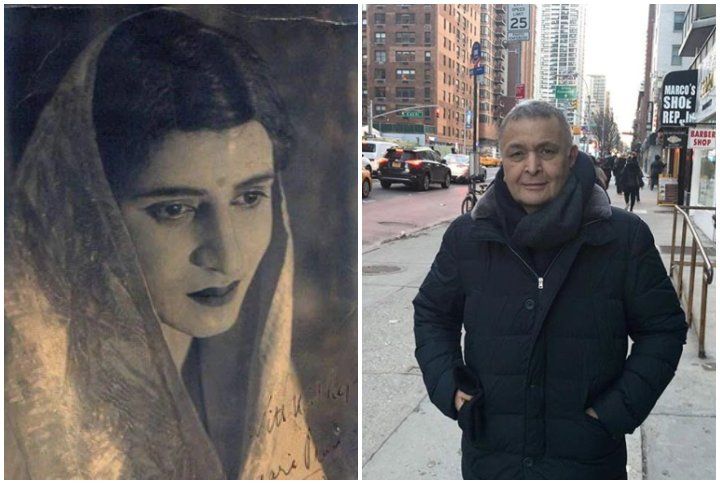 Rishi Kapoor Shares A Picture Of Veteran Actor Pran Dressed As A Woman For A Family Prank