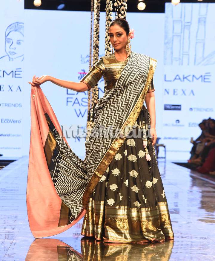 Tabu At Lakme Fashion Week SR '20 In Mumbai | Source: Yogen Shah