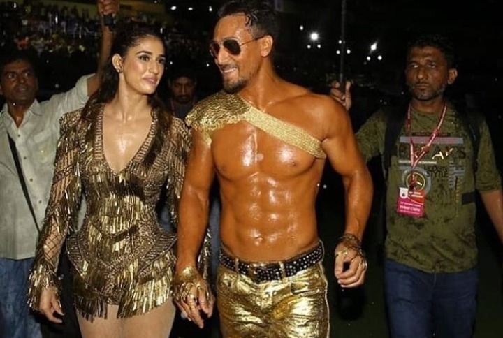 Video: Tiger Shroff & Disha Patani Glitter In Gold As They Perform At Indian Super League