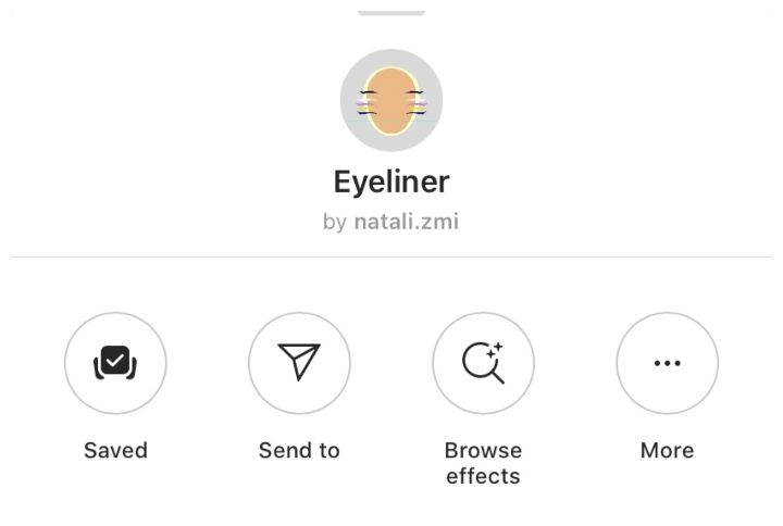 Eyeliner Instagram Filter