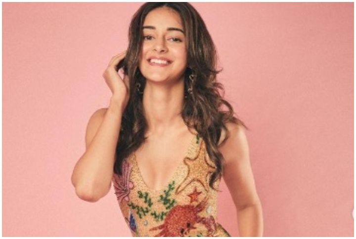 Ananya Panday Is Cute As A Button In This Sequinned Body-Con Dress
