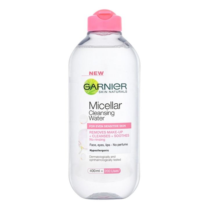 Garnier Micellar Cleansing Water Drugstore Skincare Product | (Source: amazon.in)
