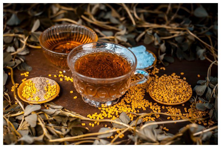 Honey and fenugreek seeds by mirzamlk | (Source: shutterstock)