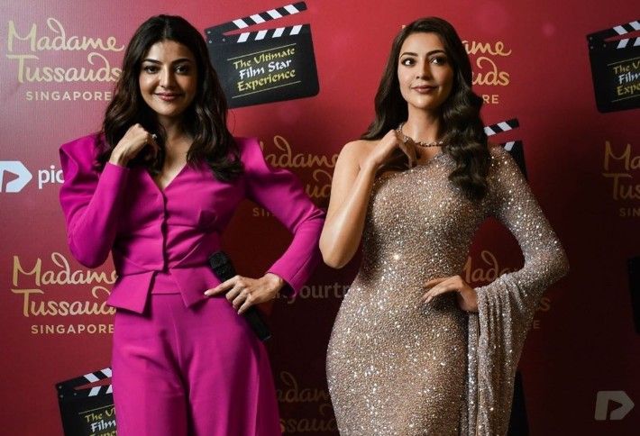 Photos: Kajal Aggarwal Gets A Wax Statue at Singapore’s Madame Tussauds