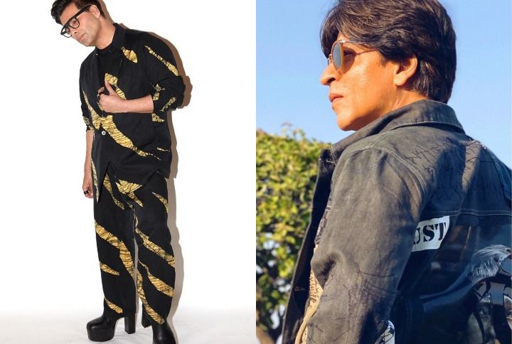 After Karan Johar’s Viral Look, Shah Rukh Khan Jokes About Wanting To Wear Heels Now
