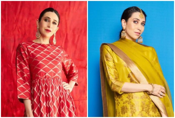 Karisma Kapoor Brings Her A-Game With Two Traditional Looks