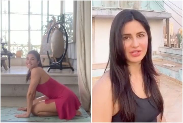 Videos: Katrina Kaif and Jacqueline Fernandez Share Their Home Workout Routines
