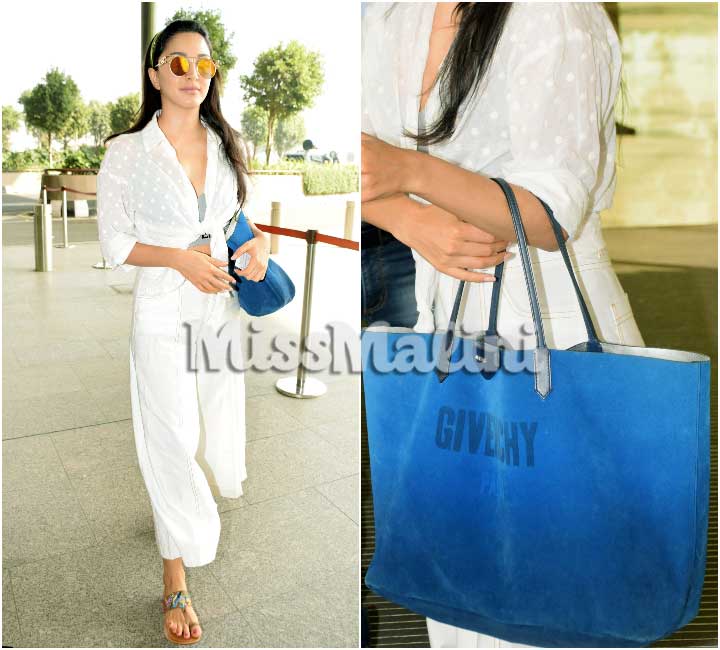 Kiara Advani flaunts her expensive Dior book tote bag at the airport and  the price tag of the bag will astound you : Bollywood News - Bollywood  Hungama
