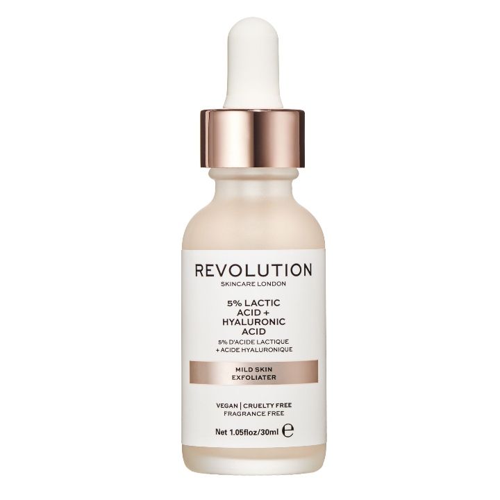 Makeup Revolution Lactic Acid + Hyaluronic Acid Serum | Source: www.nykaa.com